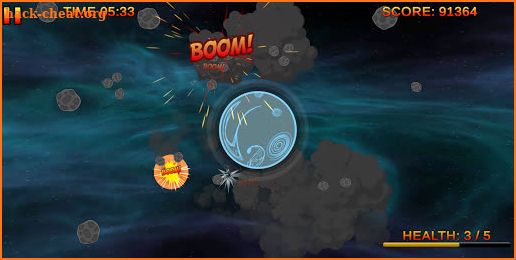 Planetary Defense: Free 2D Physics Arcade Game screenshot