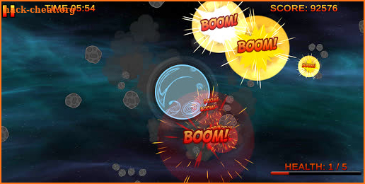 Planetary Defense: Free 2D Physics Arcade Game screenshot