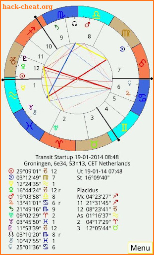 Planetdance Astrology screenshot