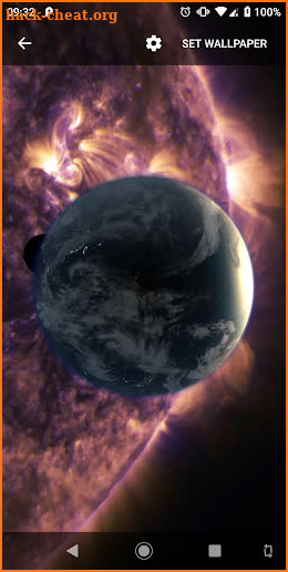 Planets Live Wallpaper Plus screenshot