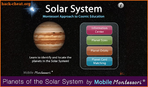 Planets of the Solar System screenshot