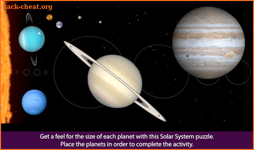 Planets of the Solar System screenshot