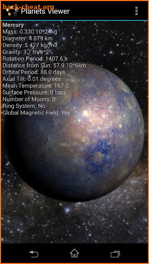 Planets Viewer screenshot