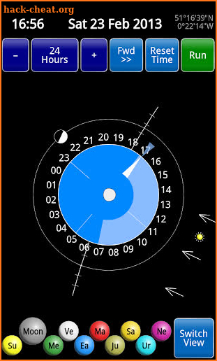 Planetscope screenshot