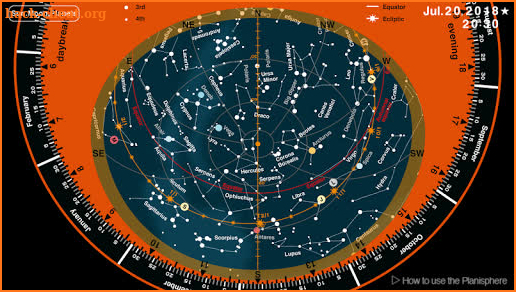 Planisphere screenshot