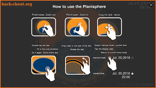 Planisphere screenshot