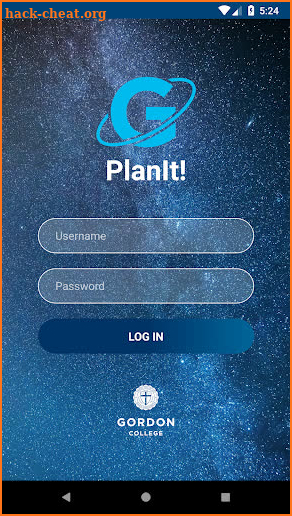 PlanIt! – Gordon College screenshot