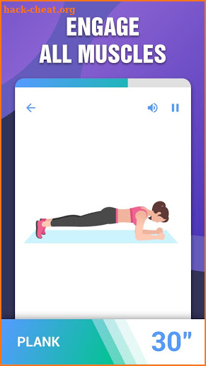 Plank Workout - Plank Challenge App, Fat Burning screenshot