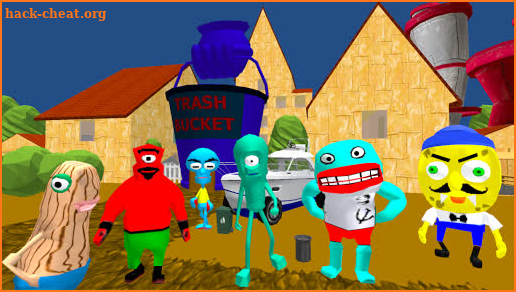 Plankton Gang Secret. Sponge's Neighbor Escape 3D screenshot
