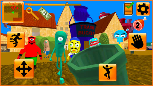 Plankton Gang Secret. Sponge's Neighbor Escape 3D screenshot