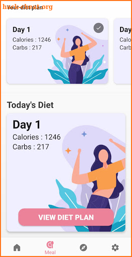 Plant Based Recipes and Diet App screenshot