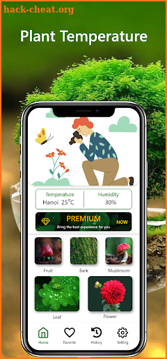 Plant Identifier & Temperature screenshot