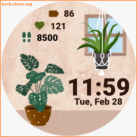 Plant Watch Face screenshot