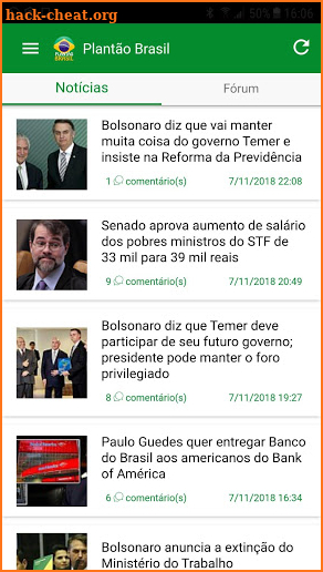 Plantão Brasil - Notícias screenshot