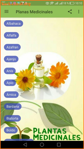 Plantas Medicinales screenshot