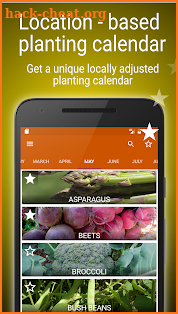 Planting calendar - vegetables screenshot