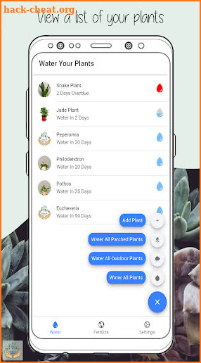 Plants Are Friends - Plant Watering Reminders screenshot