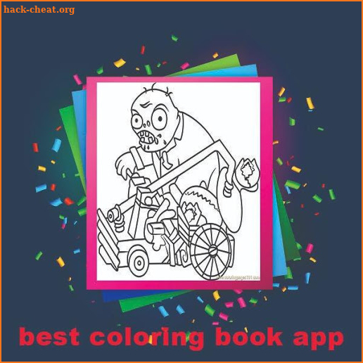 Plants vs Zombies Coloring Book screenshot