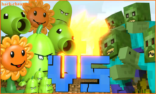 Plants vs Zombies for Minecraft PE screenshot
