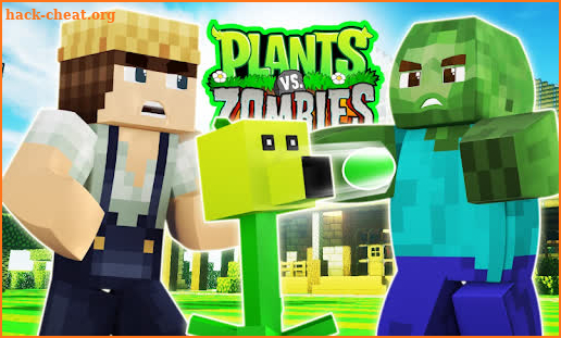 Plants vs Zombies Minigame Mod for Minecraft PE screenshot