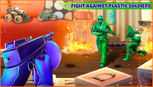 Plastic Soldiers War - Military Toys Attack screenshot