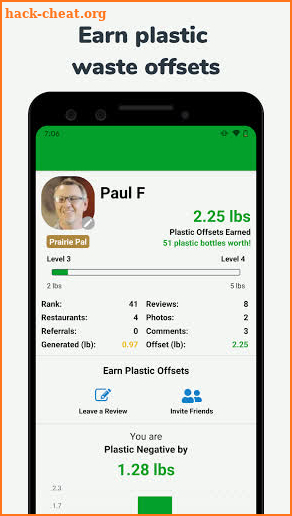 PlasticScore: Zero Waste Dining screenshot