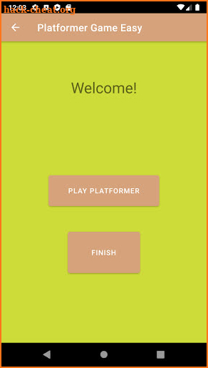 Platformer Game Easy screenshot