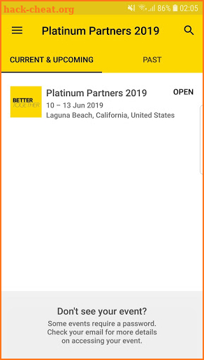 Platinum Partners 2019 screenshot