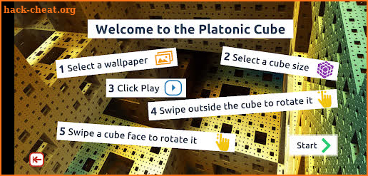 Platonic Cube screenshot