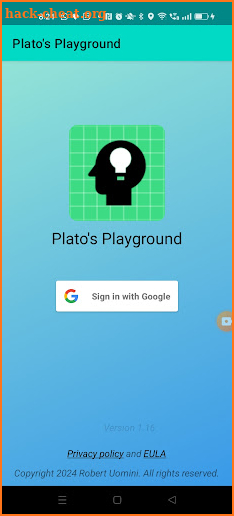 Plato's Playground screenshot