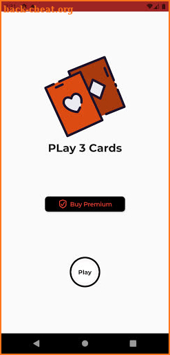 Play 3 Cards screenshot