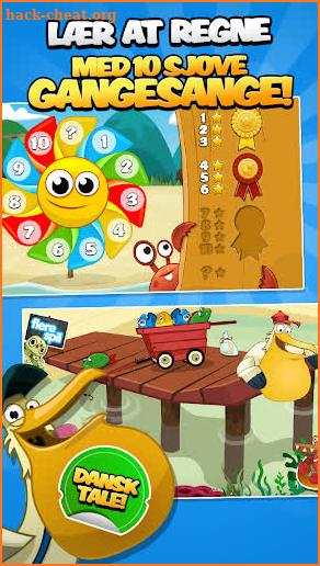 Play and learn with Miniklub (Danish) screenshot