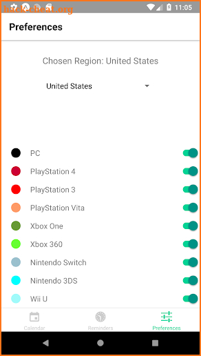 Play Date: Video Game Calendar screenshot