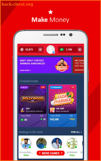 Play Game Tips Earning Money screenshot