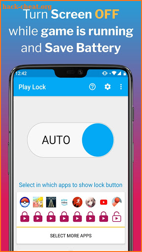 Play Lock - Screen Off Battery Saver +Game Booster screenshot
