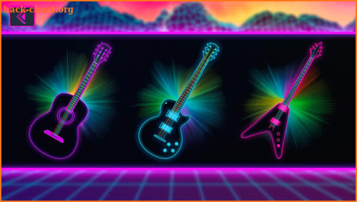 Play Neon Guitar Simulator screenshot