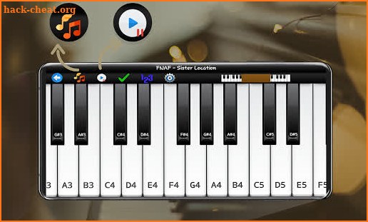 Play Piano Keyboard - Learn Real Piano Melody screenshot