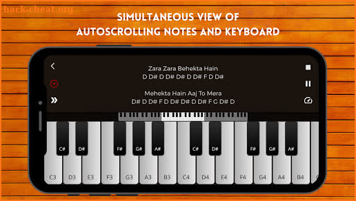 Play Piano : Piano Notes | Keyboard | Hindi Songs screenshot