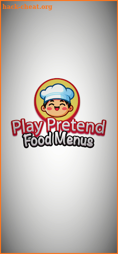 Play Pretend Food Menu screenshot