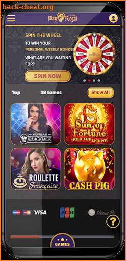 Play Regal Fun Casino screenshot