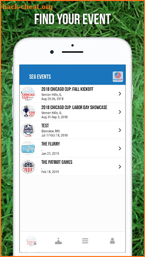PLAY Soccer Events screenshot