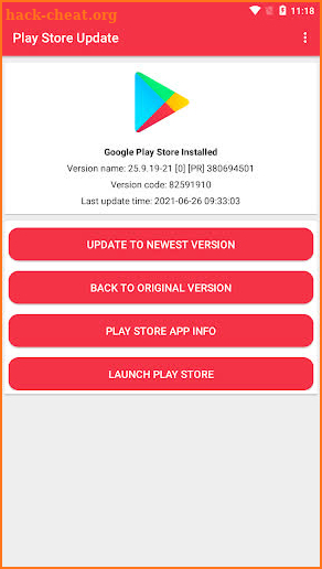 Play Store Update Professional (No Ads) screenshot