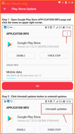 Play Store Update Professional (No Ads) screenshot