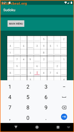 Play Sudoku! screenshot