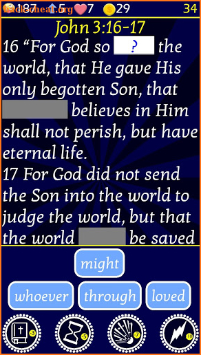 Play The Bible Word Match screenshot