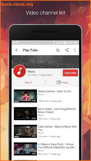 Play Tube - Floating Tube - Floating video popup screenshot