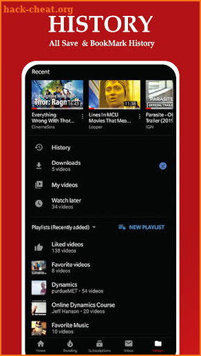 PLAY TUBE : Minimizer for Video Tube & Music Tube screenshot