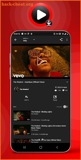 Play Tube - Mp4 Video and Music Player screenshot