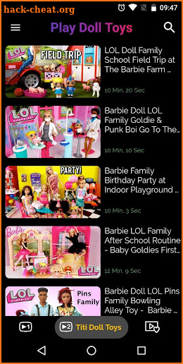 Play With Doll Toys Videos screenshot