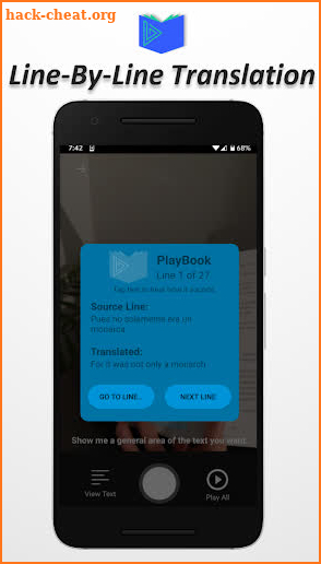 PlayBook: Language Learning App screenshot